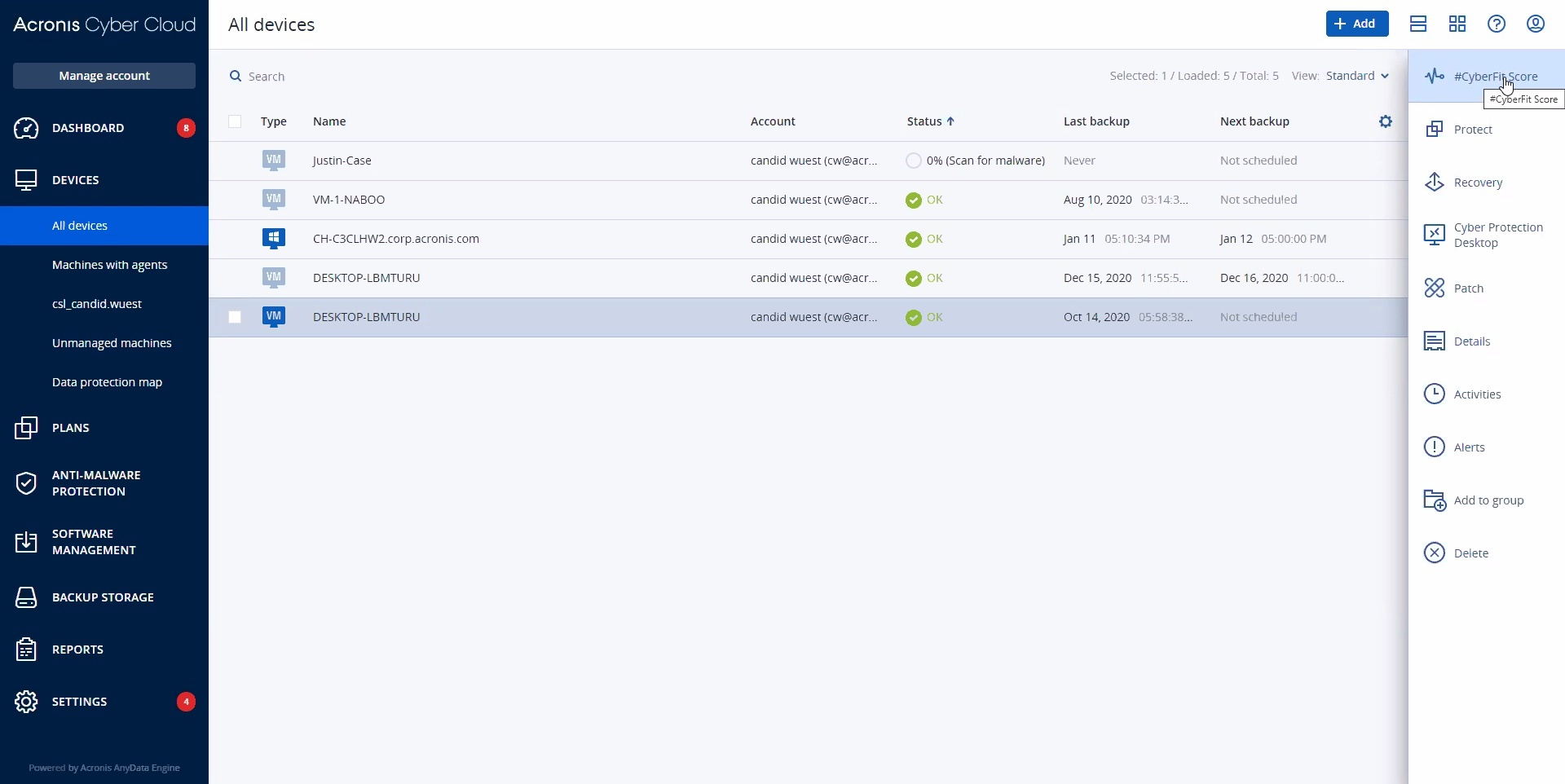Acronis Cyber Protect