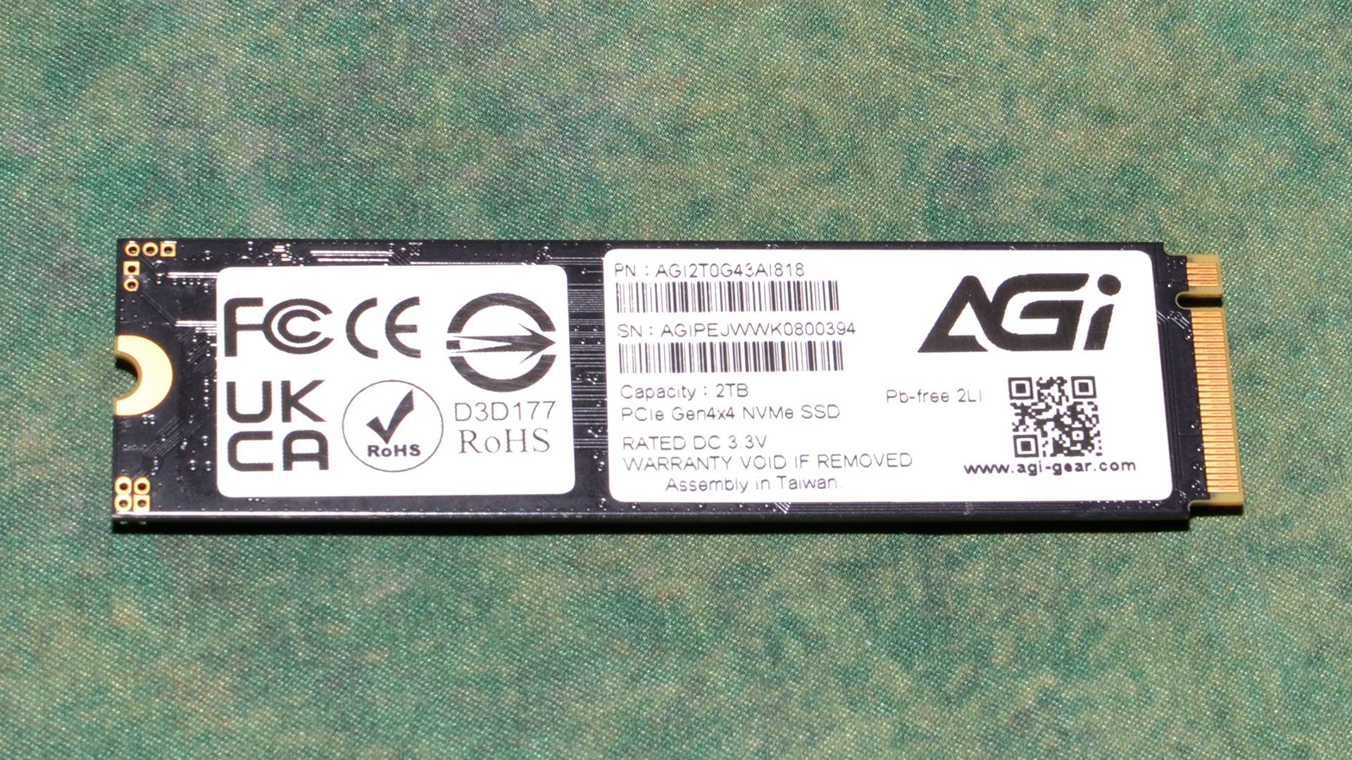 Agi AI818 2Tb SSD