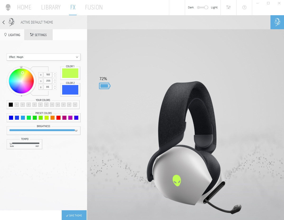 Alienware Dual-Mode Wireless Gaming Headset 720H