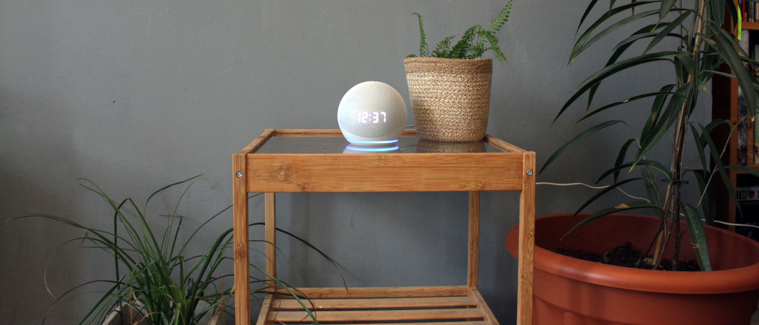 Amazon Echo Dot With Clock 2020