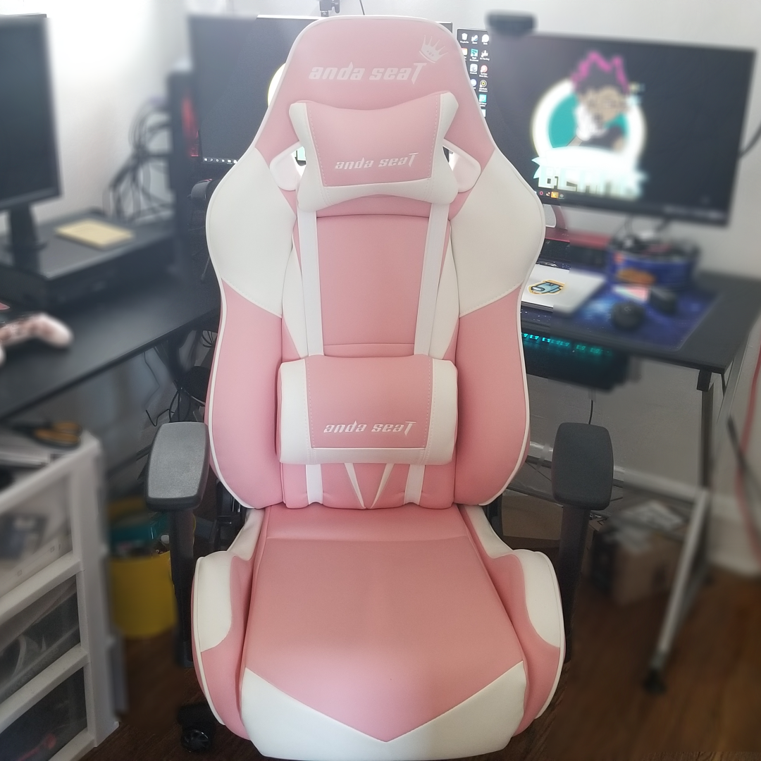 Andaseat Pretty In Pink Gaming Chair