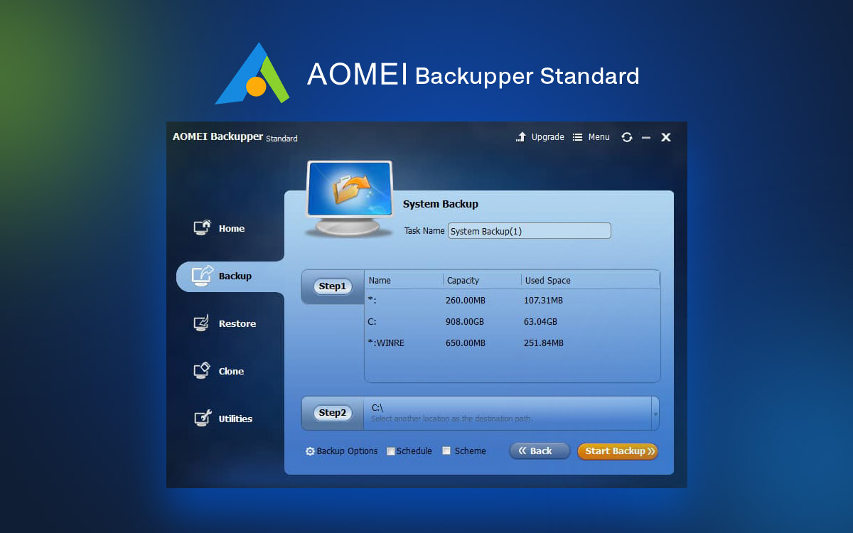 Aomei Cbackupper