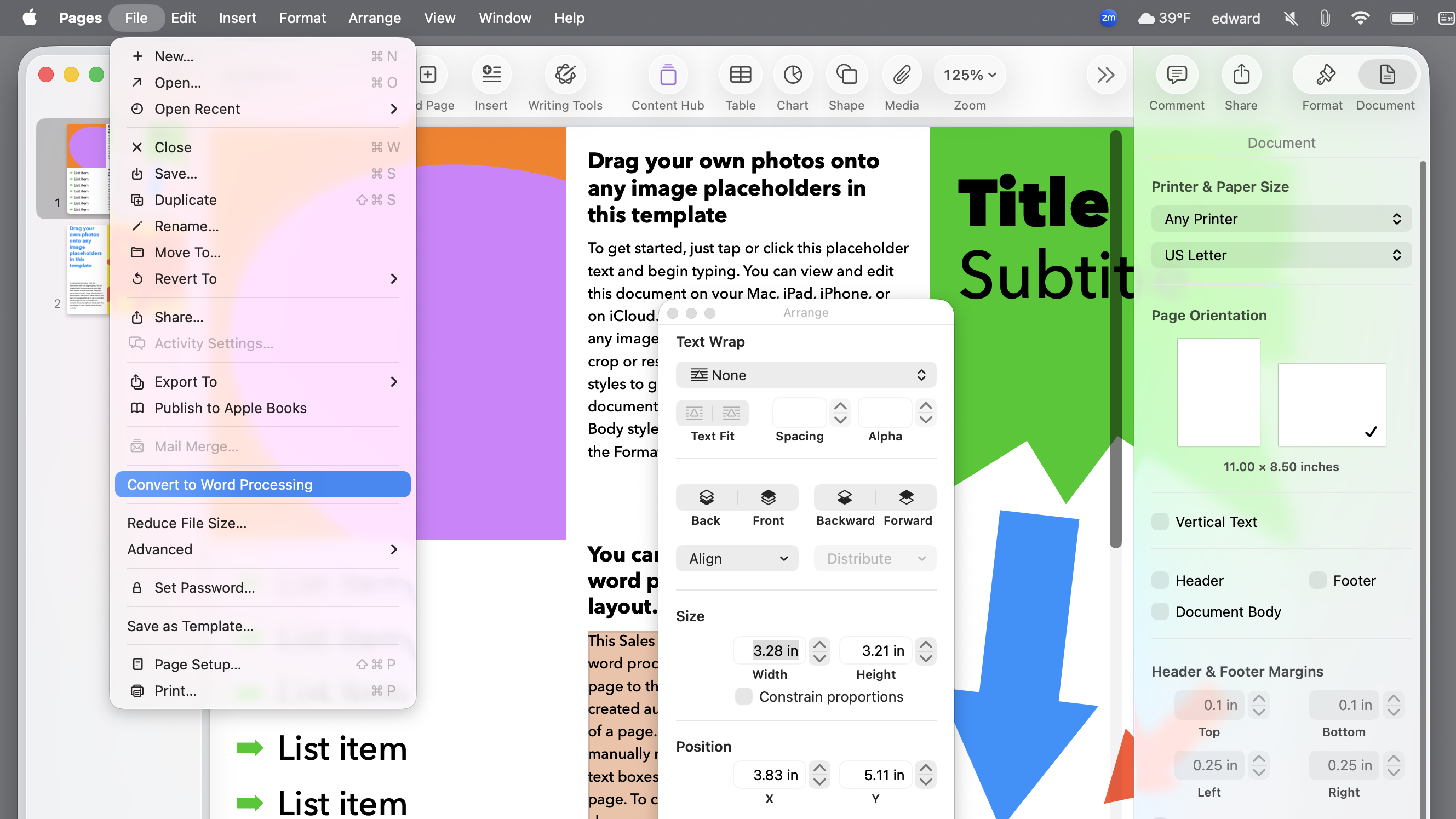 Apple Iwork
