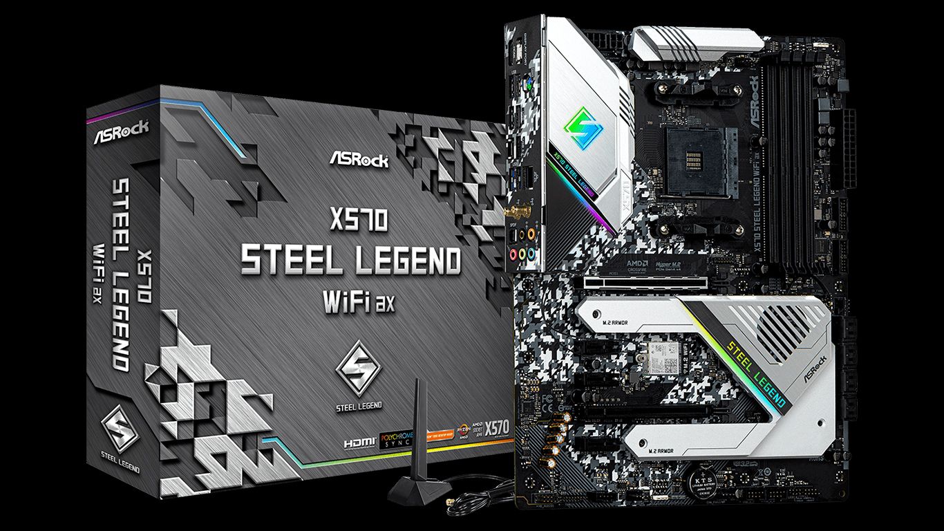 Asrock X570 Steel Legend Wi-Fi Ax