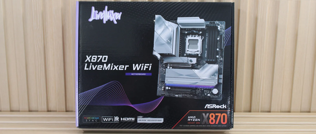 Asrock X870 Livemixer Wi-Fi