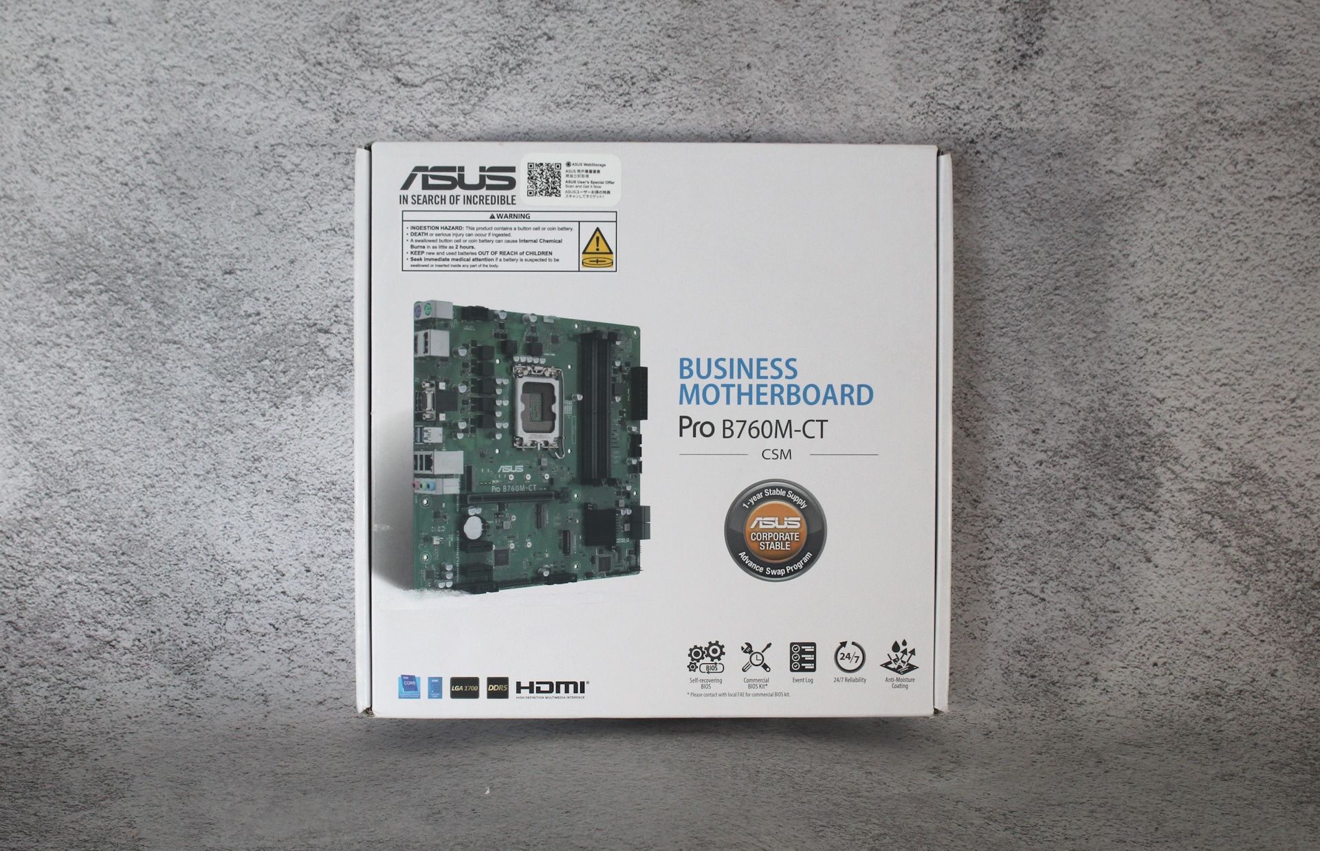 ASUS Pro B760M-CT