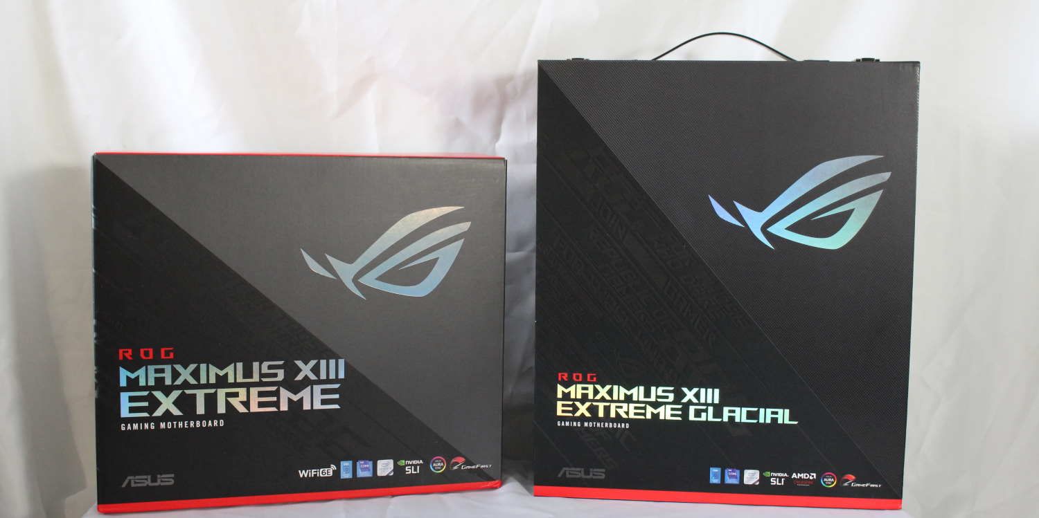 ASUS ROG Maximus Xiii Extreme And Extreme Glacial