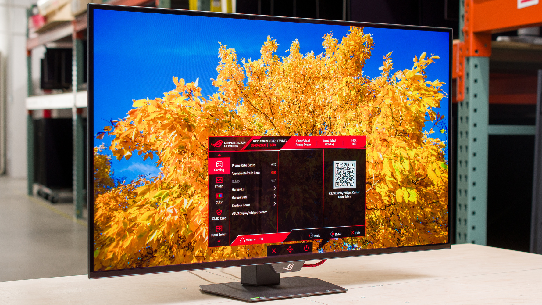 ASUS ROG Strix XG32UCWMG 4K OLED Gaming Monitor