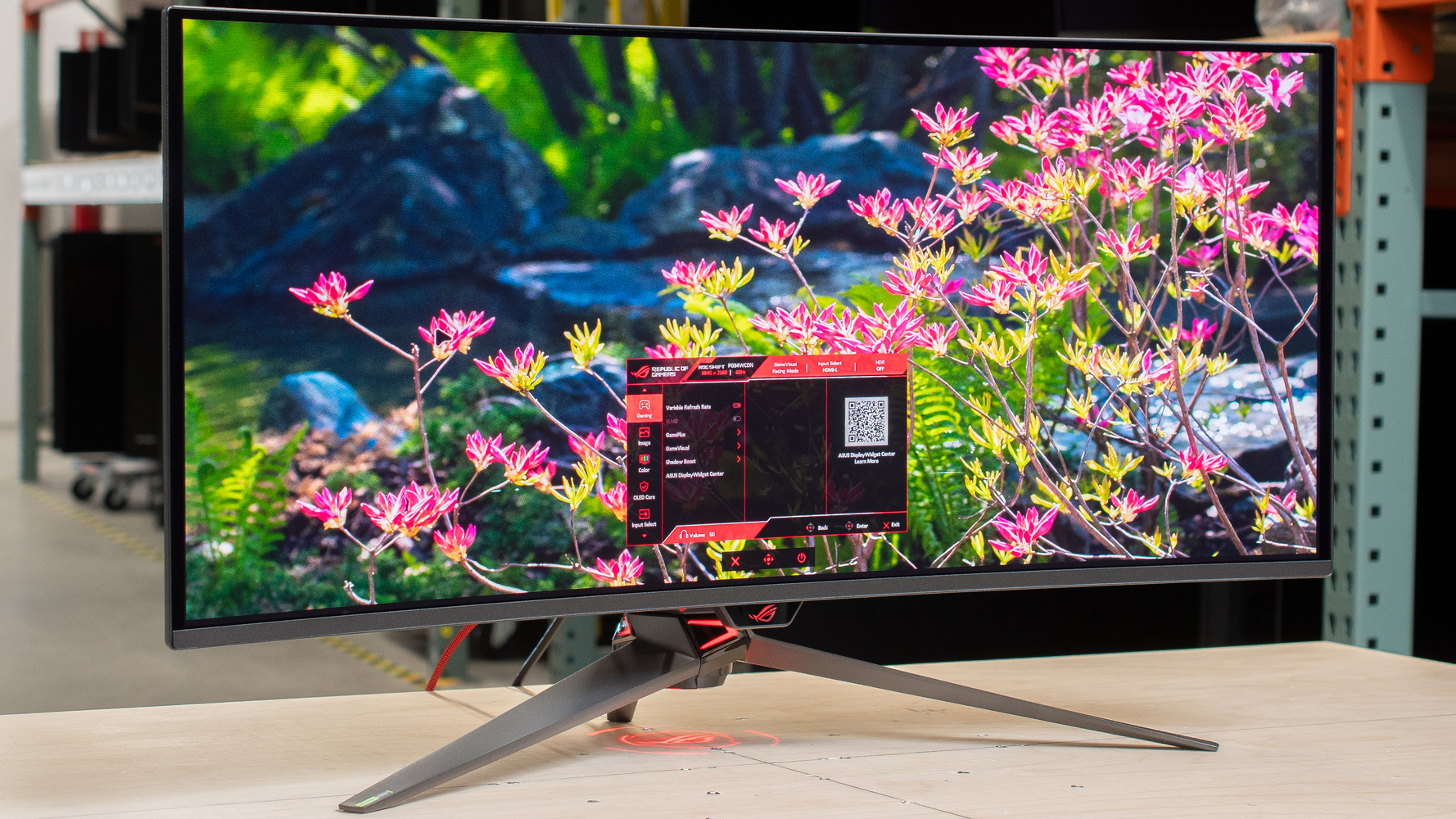 ASUS ROG Swift OLED PG34WCDN