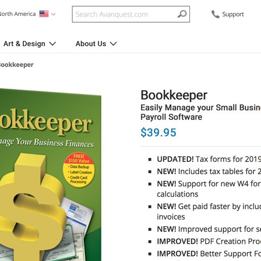 Avanquest Bookkeeper