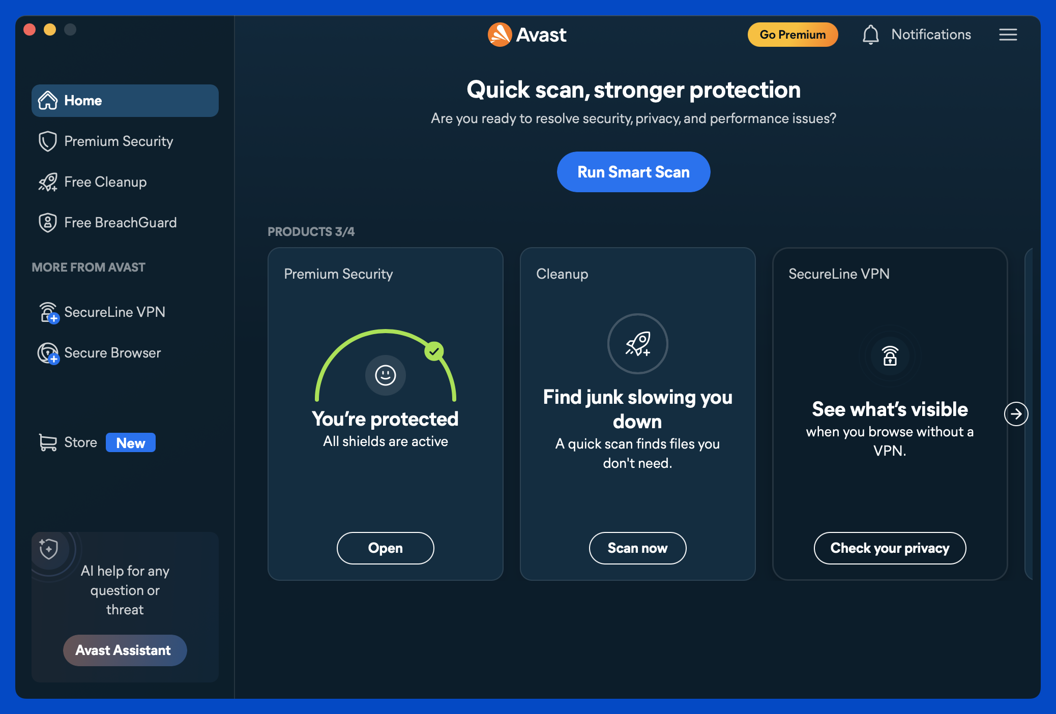 Avast One Premium for Mac
