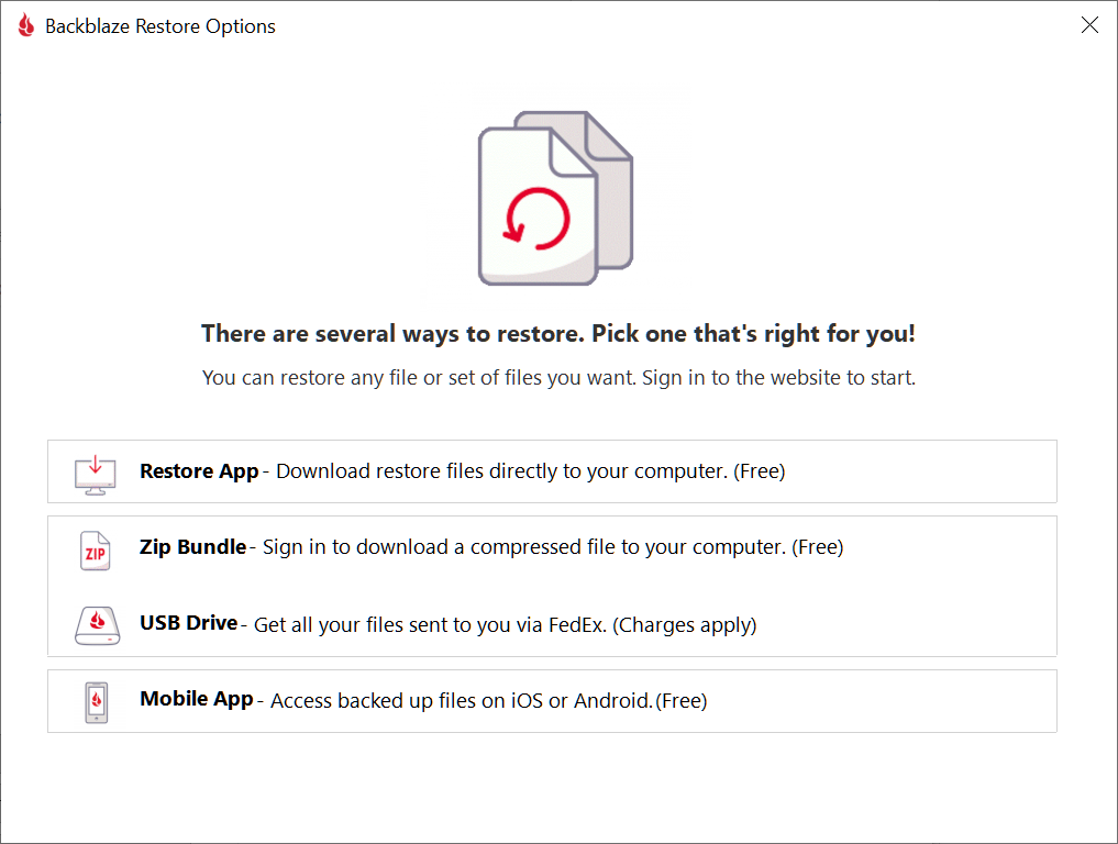 Backblaze Business Backup
