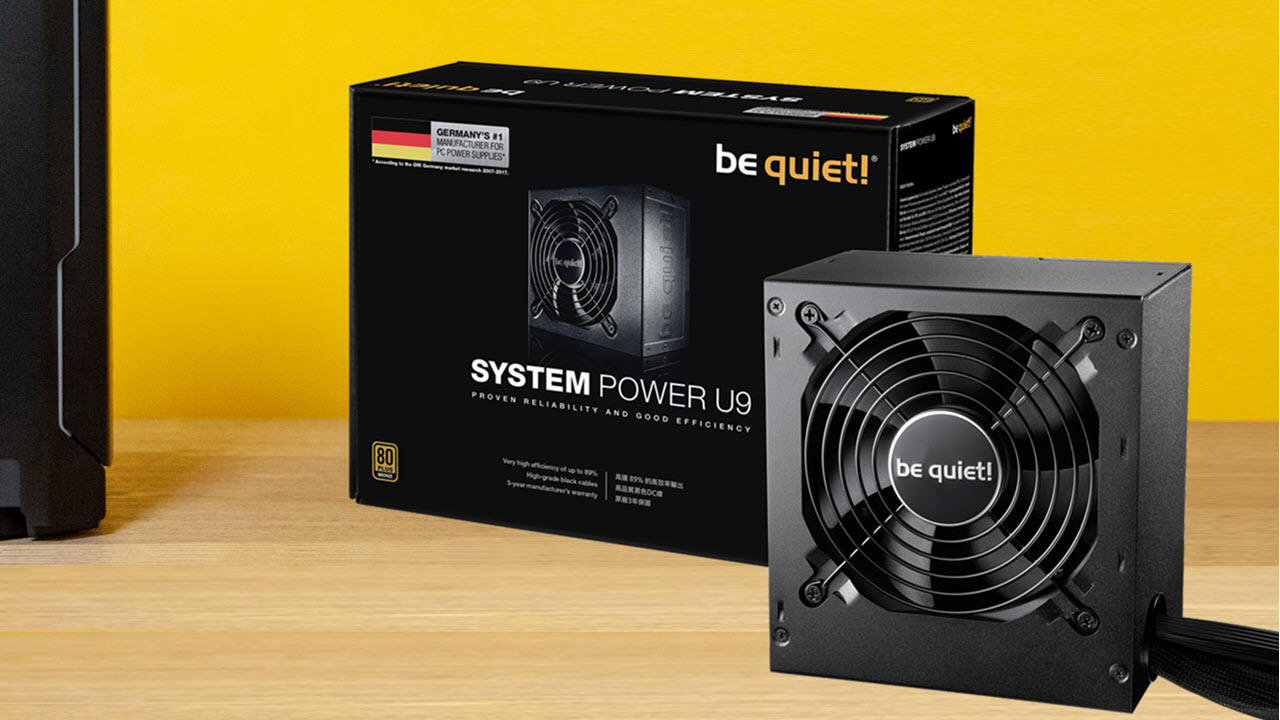Be Quiet System Power U9 500W Psu