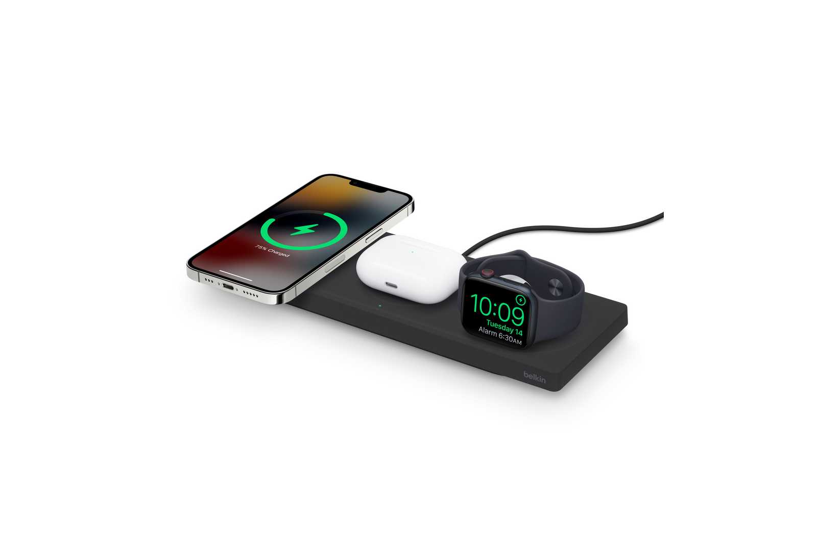 Belkin 3-in-1 Wireless Charging Pad with MagSafe