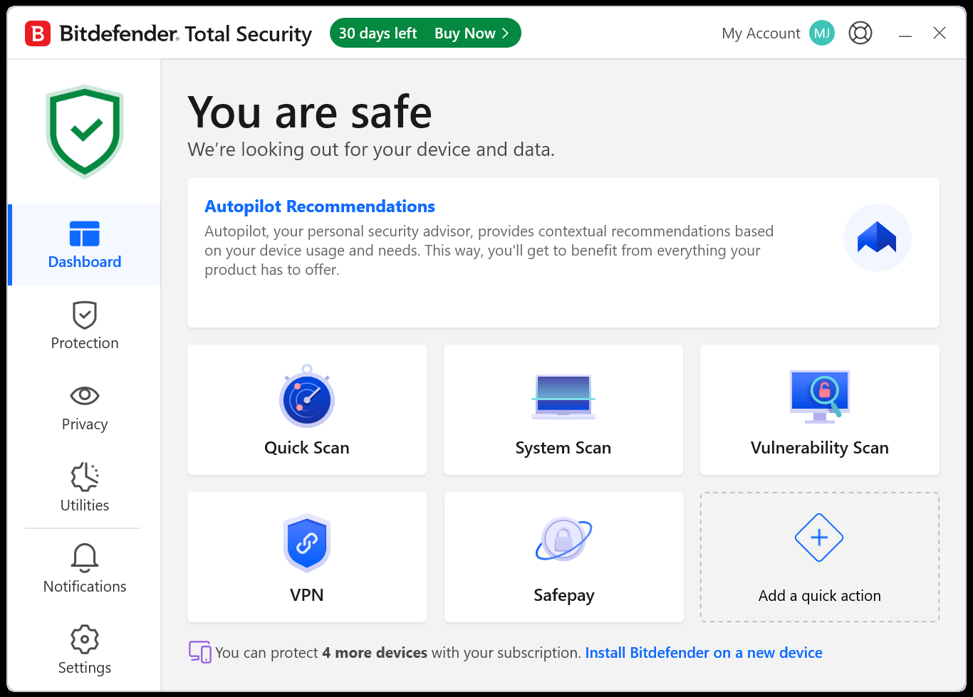 Bitdefender Total Security