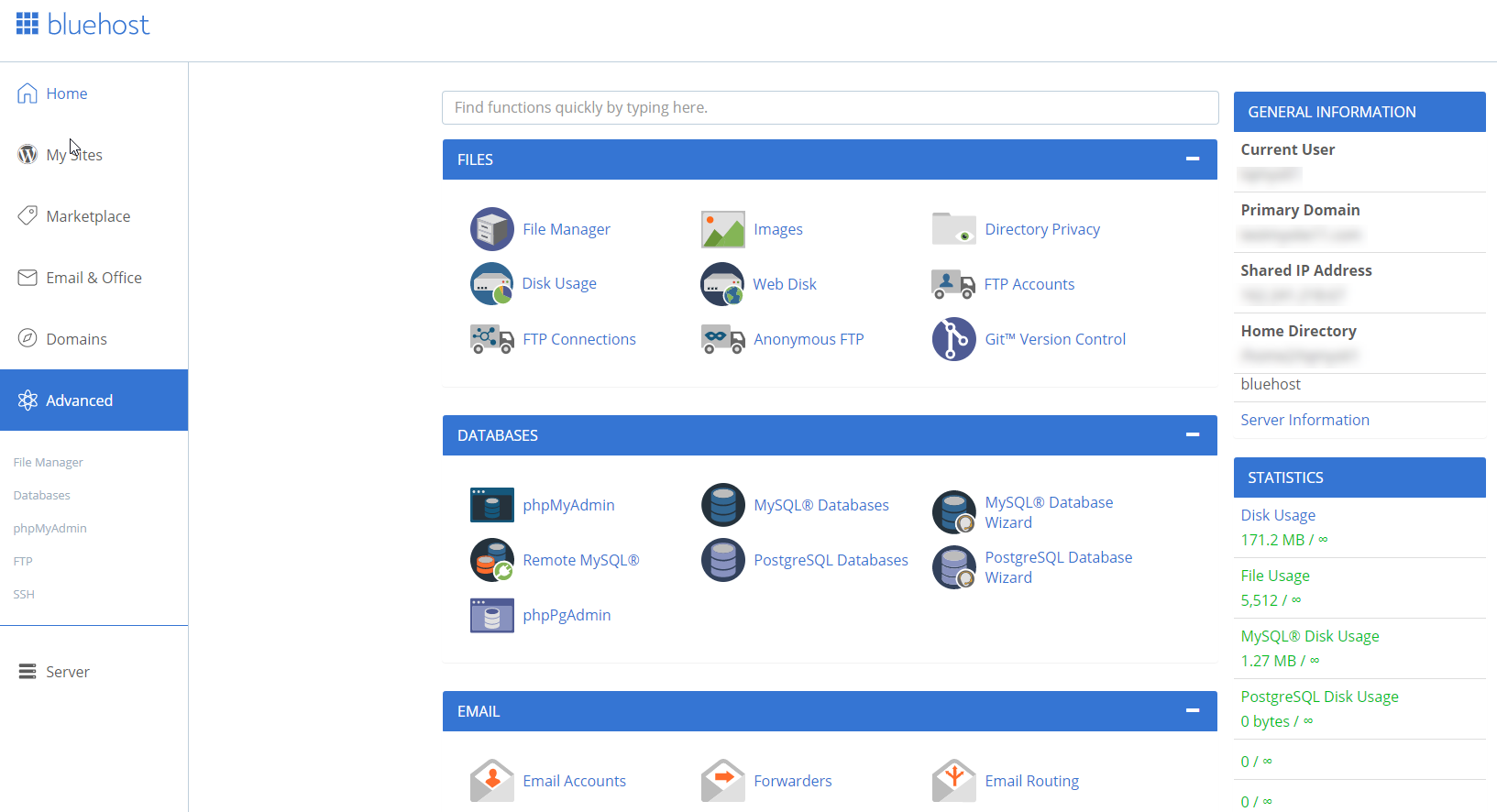 Bluehost Web Hosting
