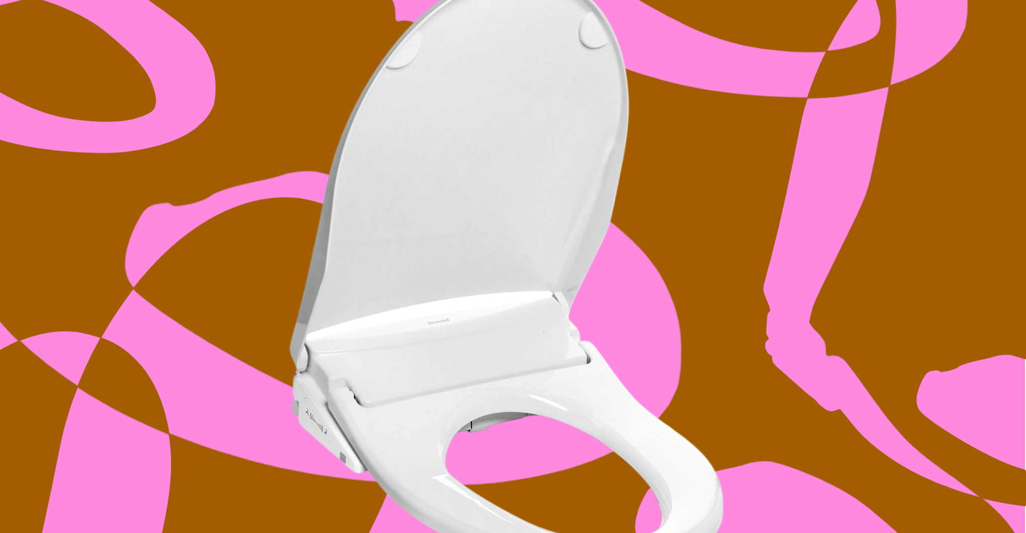 Brondell Swash Thinline T44 Bidet Toilet Seat