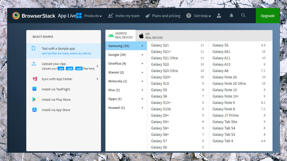 Browserstack App Live