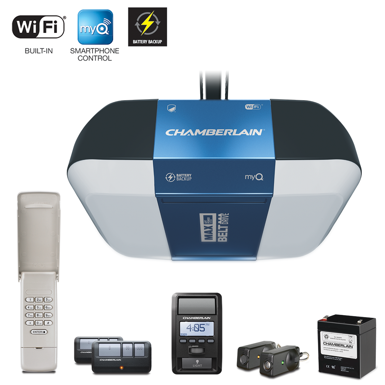 Chamberlain B1381 Garage Door Opener