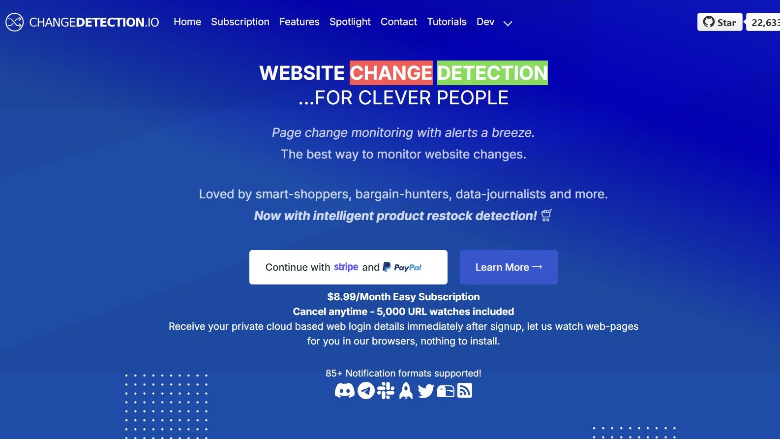 Change Detection