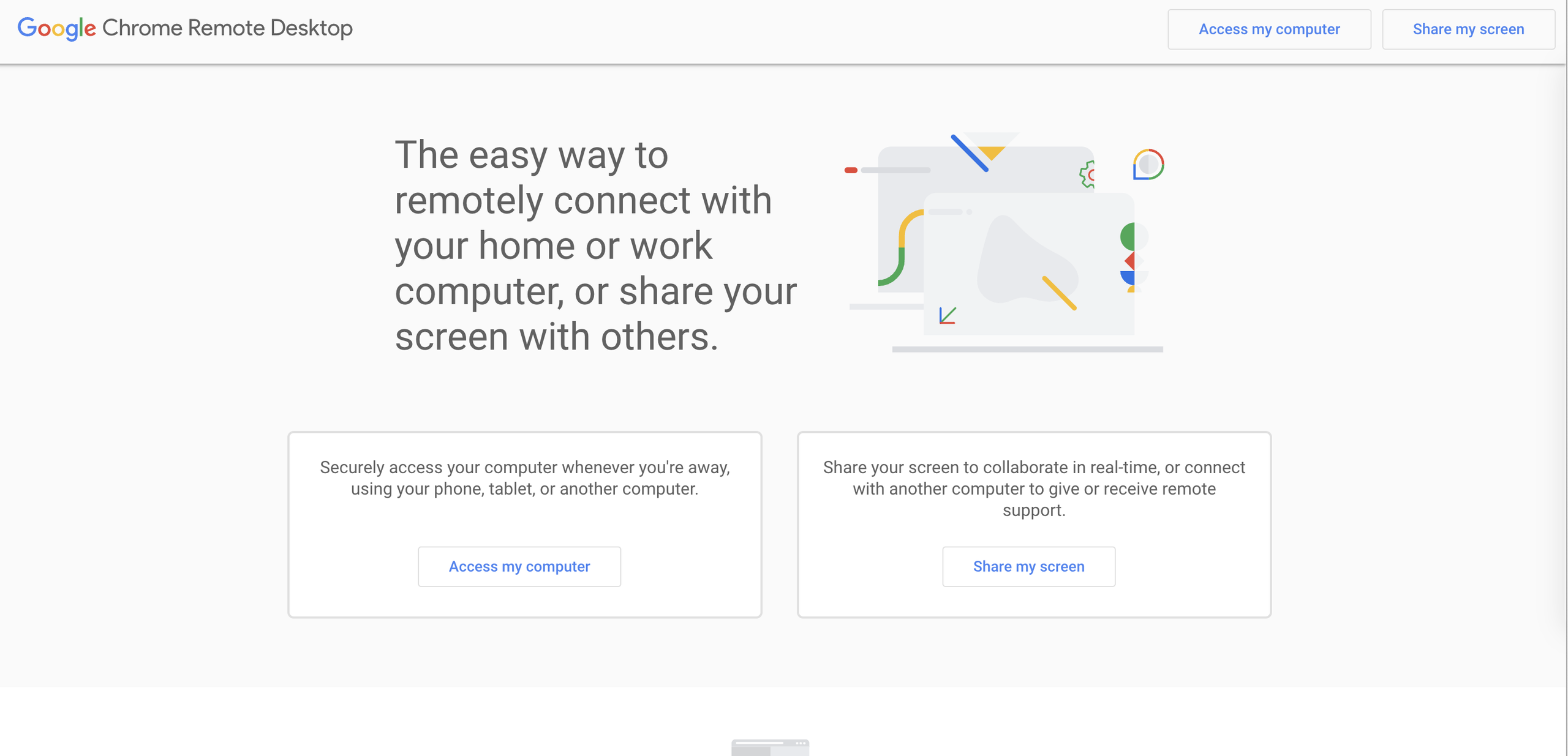 Chrome Remote Desktop