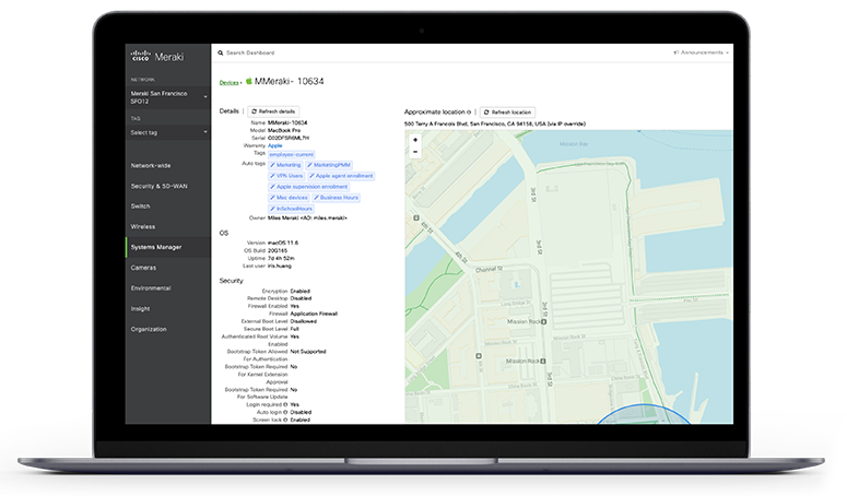 Cisco Meraki Systems Manager
