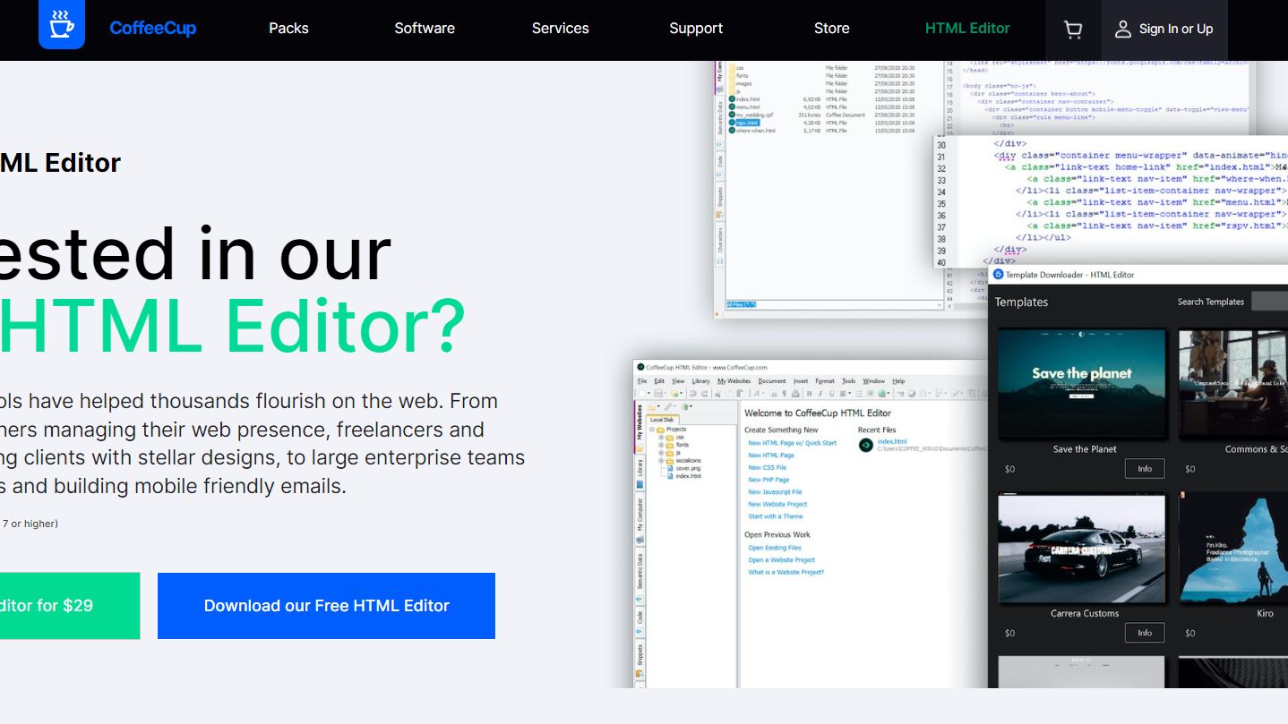 Coffeecup Free Html Editor
