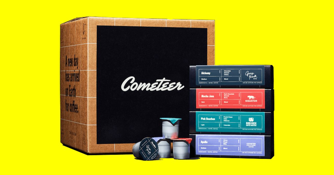 Cometeer Coffee Pods