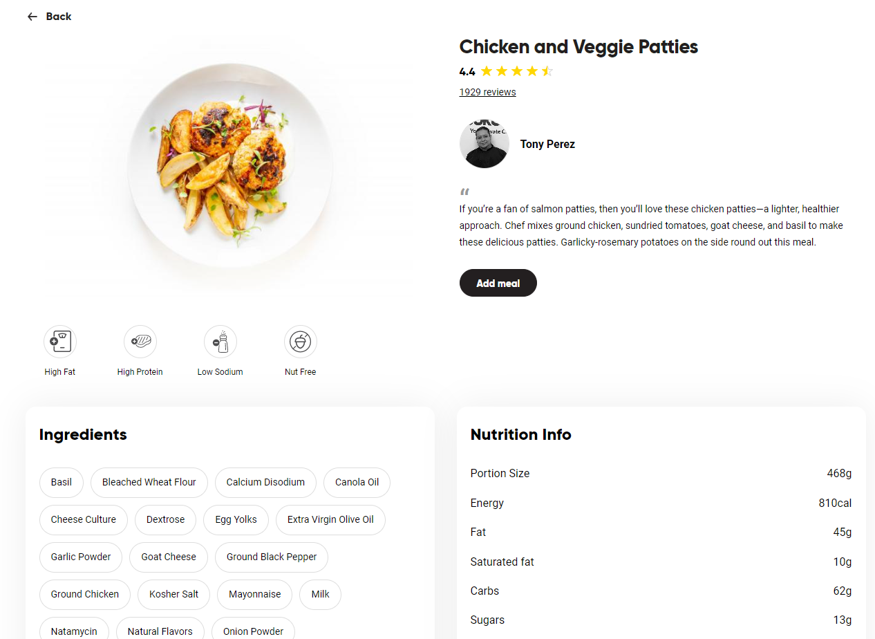 Cookunity Meal Delivery Service