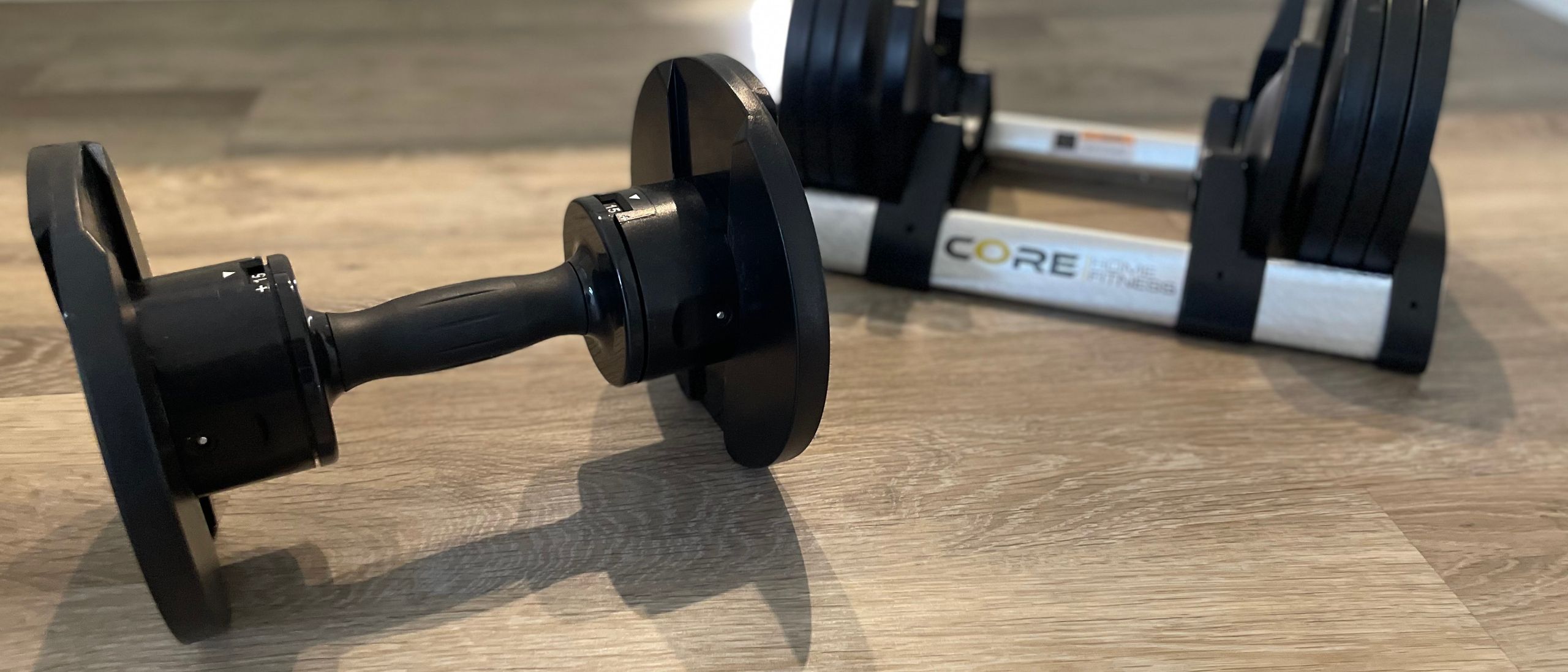 Core Home Fitness Adjustable Dumbbell Set