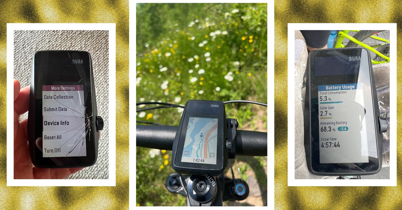 Coros Dura Solar Gps Bike Computer