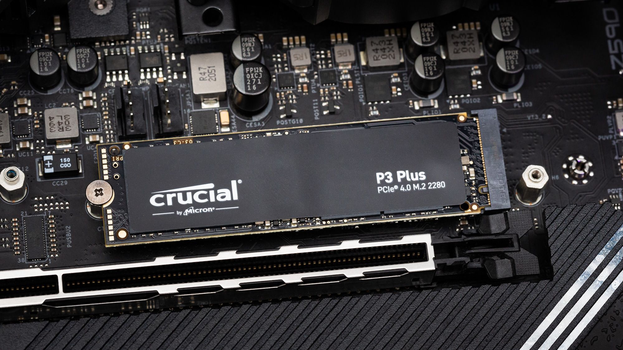 Crucial P3 Plus NVMe SSD