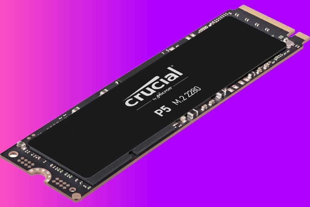 Crucial P5 M.2 NVMe SSD