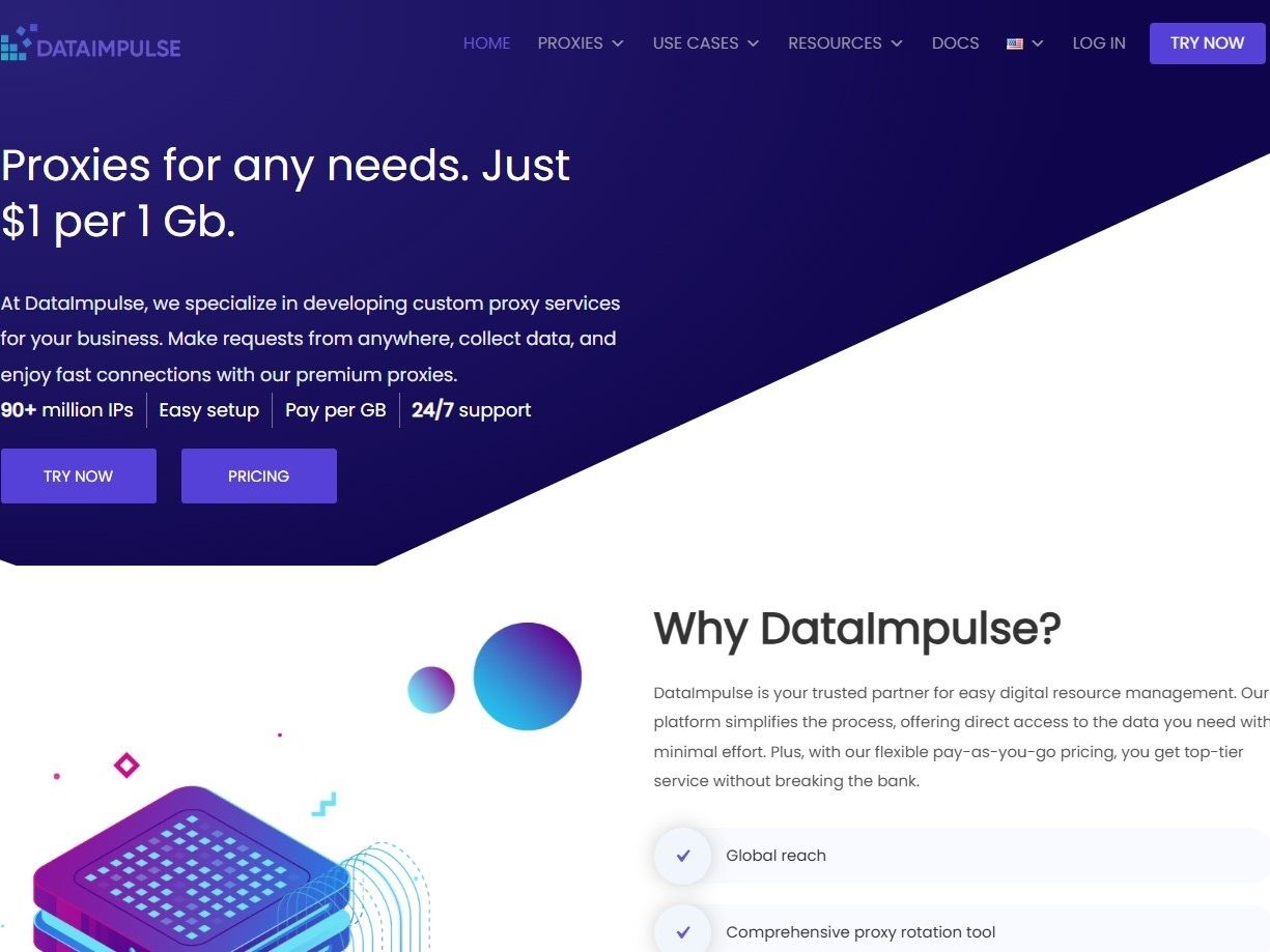DataImpulse Proxy Service Review