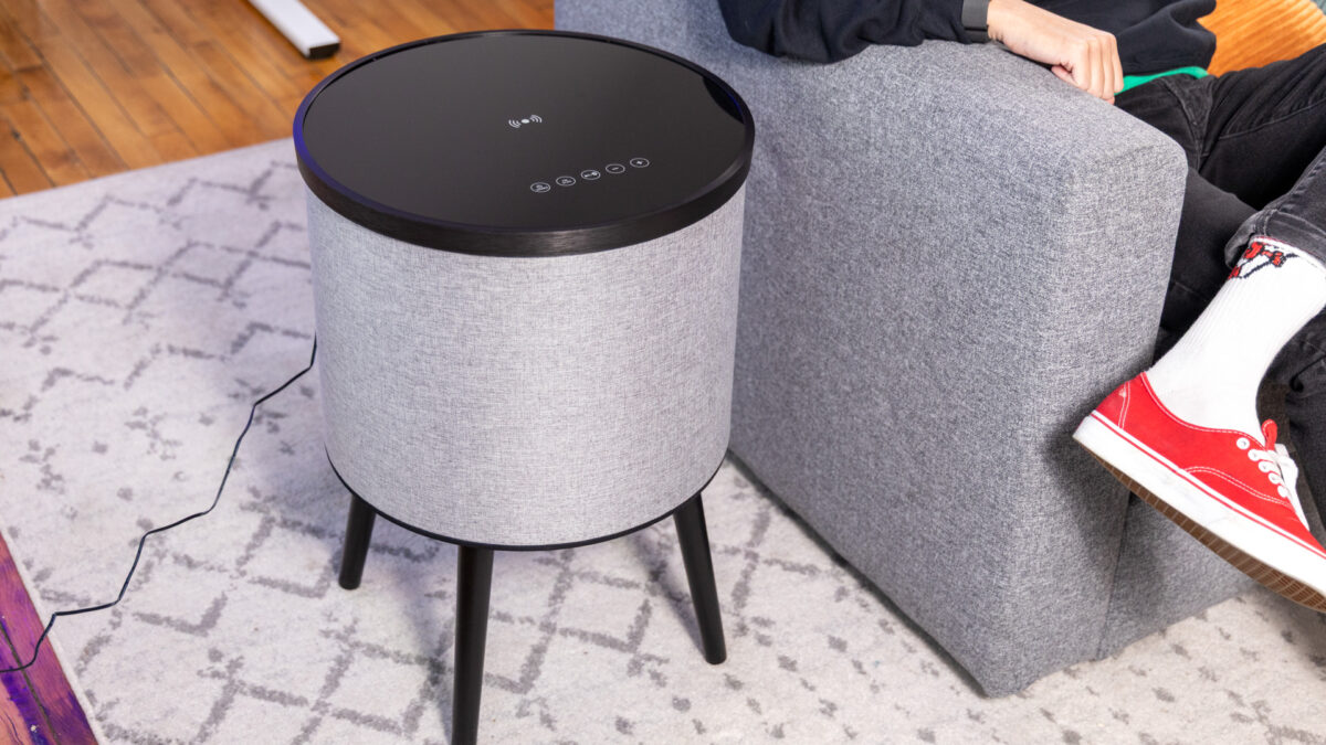 Decortech Bluetooth Speaker End Table