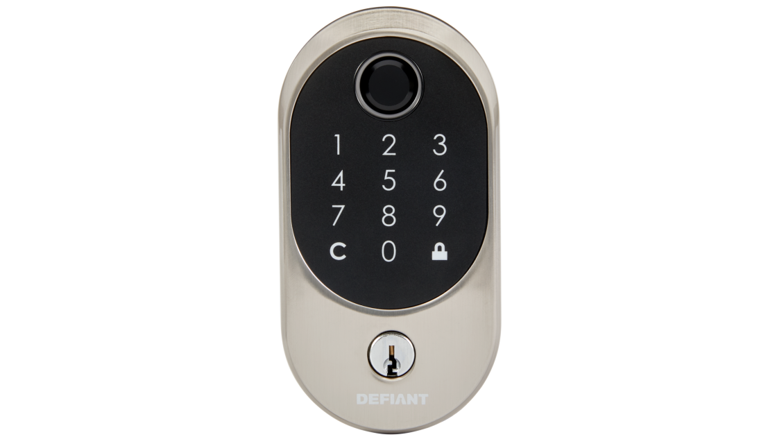 Defiant Hubspace Biometric Fingerprint Electronic Touchpad Deadbolt