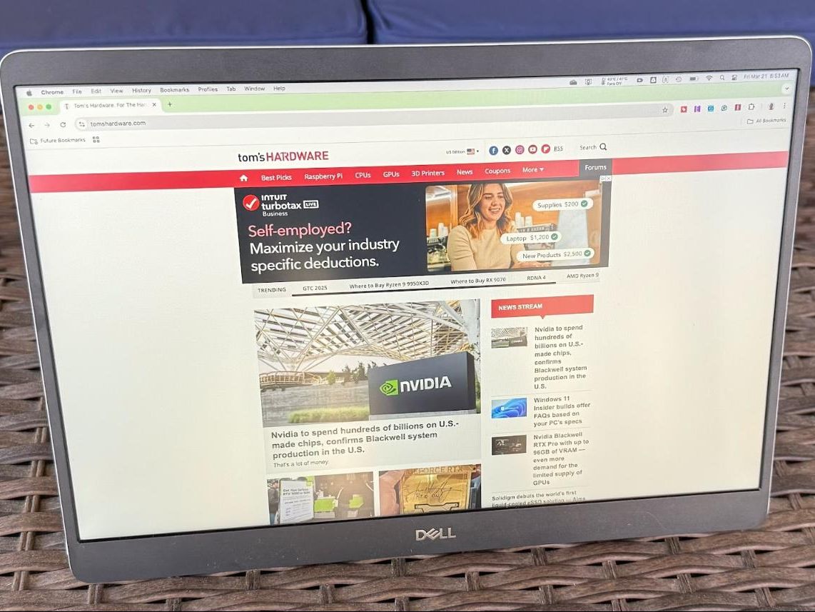 Dell Pro 14 Plus Portable Monitor (P1425)