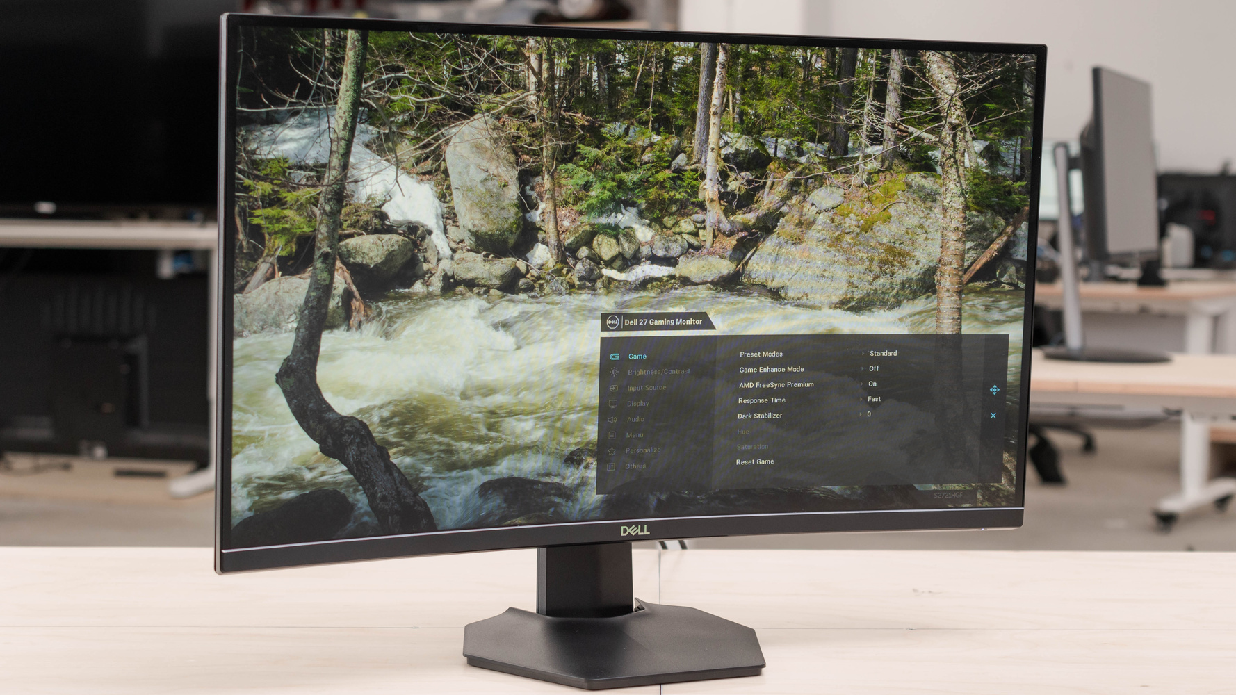 Dell 27 Curved Gaming Monitor S2721HGF