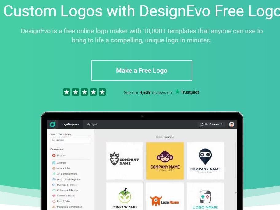 DesignEvo Logo Maker