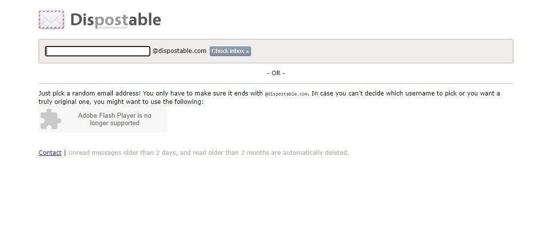 Dispostable