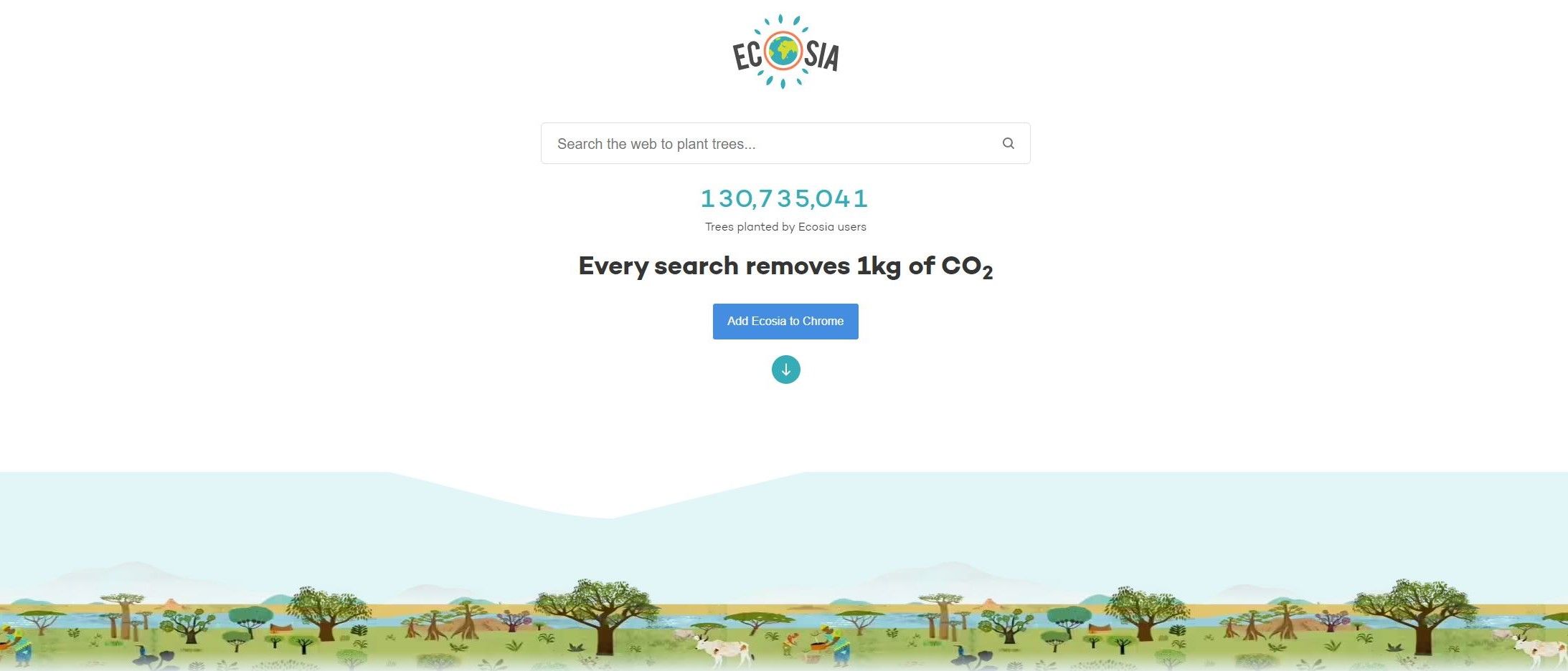 Ecosia Search Engine