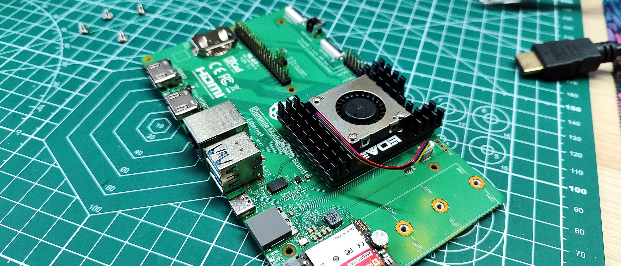 Edatec CM5 Active Cooler