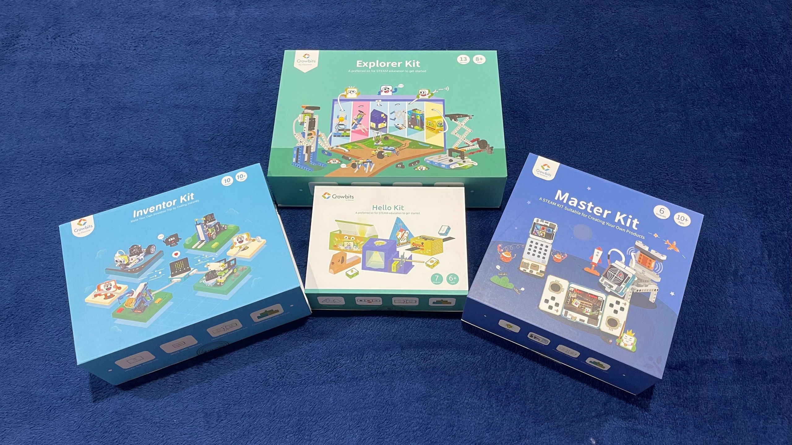 Elecrow Crowbits Programmable Magnetic Blocks Stem Kit