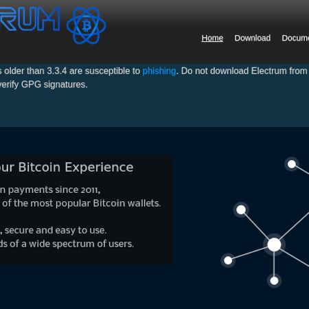 Electrum Cryptocurrency Wallet