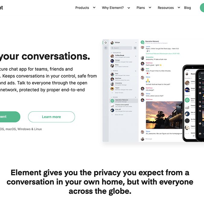 Element Secure Messenger