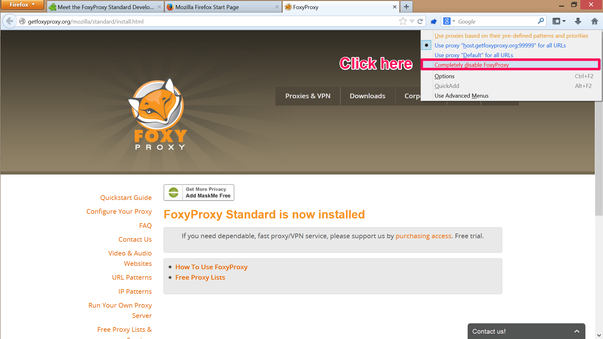 Foxyproxy VPN