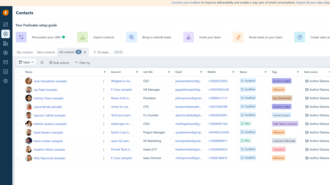 Freshsales CRM