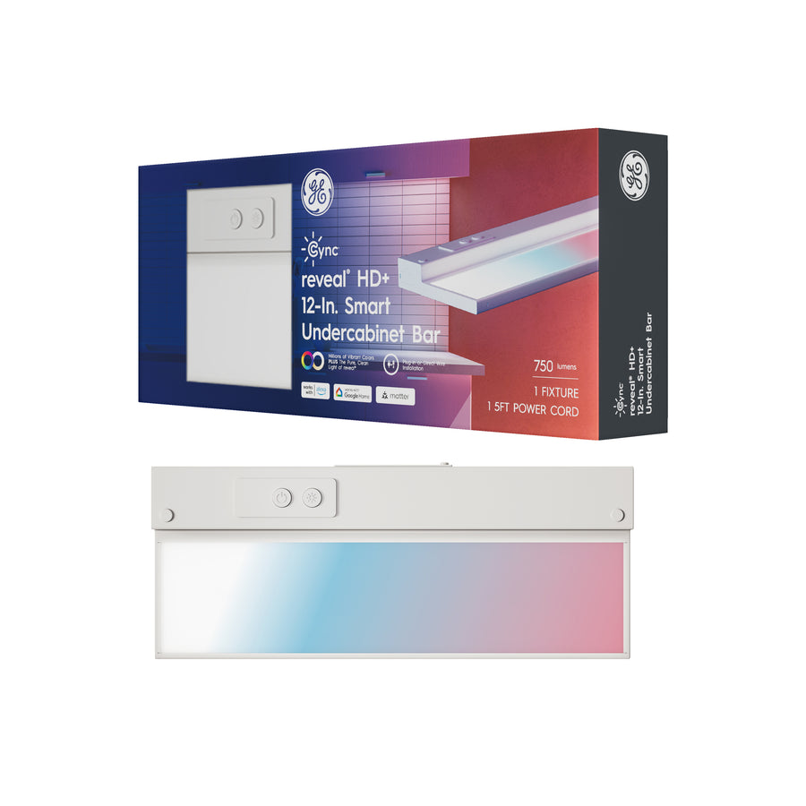 Ge Cync Reveal Smart LED Undercabinet Bar Light