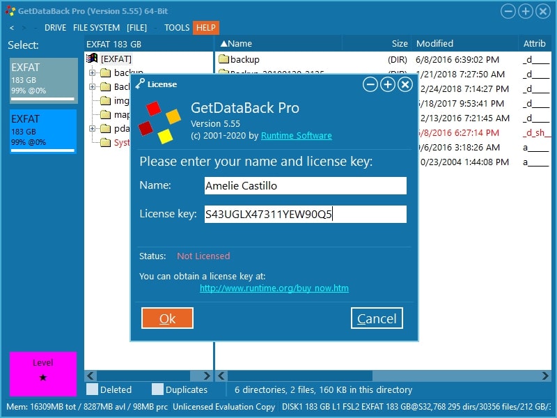 Getdataback Pro