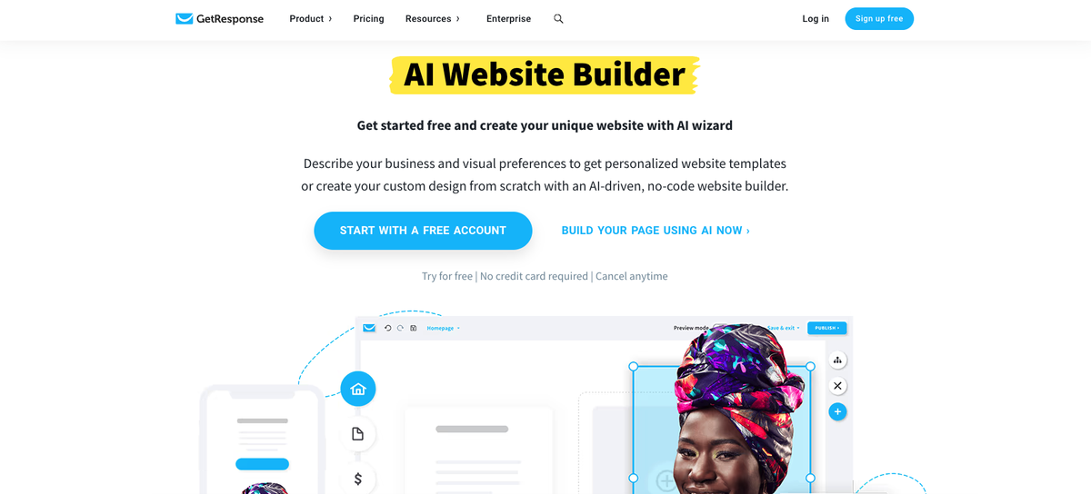 Getresponse Ai Website Builder